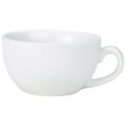 Genware Porcelain Bowl Shaped Cup 40cl