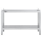 Convotherm Oven Stand Open with Storage Shelf