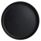 Creations Cali Melamine Black Stack Plate 15.9cm/6.25" (Pack of 6)
