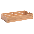 Churchill Comas Beech Wood Crates GN 1/1 53 x 32.5 x 10cm (Pack of 4)
