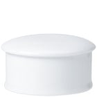 William Edwards Classic White Condiment Pot Lid Fits AND0235 (Pack of 12)