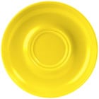 Evolve Maize Saucer for Coffee/Tea Cups & Mugs 15cm/6"(Pack of 6)