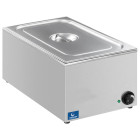 Hurricane Electric Bain Marie Wet Heat With GN 1/1 Gastronorm Pan & Lid