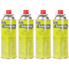 Butane Gas Canister Cartridge Refill 227g (Pack of 4)