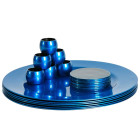 Metallic Dining Table Bundle Blue (Pack of 18)