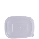Lid for Takeaway Rectangular Deli Container PET for Cold (Pack of 300)