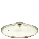 GenWare Glass Lid For Cast Aluminium Casserole Dish 24cm 