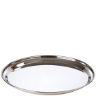 Stainless Steel Round Flat Tray 30cm