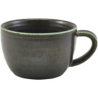 Terra Porcelain Cinder Black Coffee Cup 18.5cl 10oz