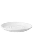 Pure White Double Well Saucer 17.5cm/7" (Pack of 36)