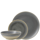 Dudson Evo 18 Piece Dinner Set Granite Grey