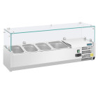Polar G-Series Countertop Prep Fridge 3x 1/3 GN & 1x 1/2 GN