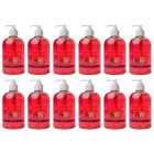 Anti Bacterial Scented Hand Soap - Rose Spirit & Ginger 500ml (Pack of 12)