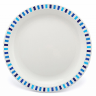 Polycarbonate Patterned Plate 25.5cm (Pack of 10)
