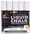 Liquid Chalk Markers - Jumbo 15mm White (Pack of 5)