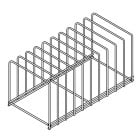 Gastronorm Rack 10 Tray for Aristarco 55.65 & 55.80 Utensil Washers