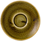 Churchill Stonecast Plume Olive Espresso Saucer 4.5 Ich (Pack of 12)