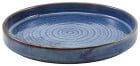 Terra Porcelain Aqua Blue Presentation Plate 26cm x 6