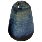 Terra Porcelain Aqua Blue Pepper Shaker (Pack of 6)