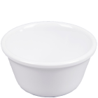Melamine Smooth Ramekin White 120ml/4oz (Pack of 12)