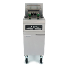 Frymaster FPRE14-2 Electric Freestanding Fryer Batteries with Filtration Single Tank Double Basket 25 Litres 2 x 7kW