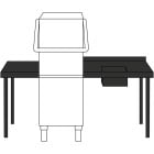 Pass Through Prewash Sink 1200mm Right Straight Bundle