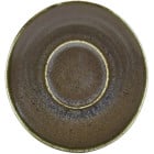 Terra Porcelain Cinder Black Saucer 11.5cm