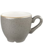 Churchill Stonecast Peppercorn Grey Espresso Cup 100ml/3.52oz (Pack of 12)
