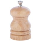 Natural Rubber Wood Salt Mill 3"