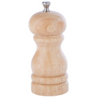 Natural Rubber Wood Salt Mill 4.5"