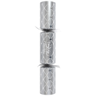 12" Silver Christmas Diamond Christmas Crackers With Gift (Pack of 50)