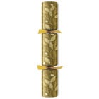 14" Elegant Foliage Gold Foil Christmas Cracker with Gift (Pack of 25)