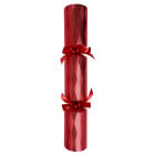 14" Diamond Red Mixed Box Christmas Crackers with Gift (Pack of 25)