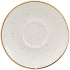 Churchill Stonecast Barley White Cappuccino Saucer 15.6cm/6.13" (Pack of 12)
