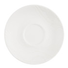 Churchill Inked Tide White Cafe Cappuccino Saucer 15.6cm/6.1" (Pack of 12)