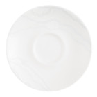 Churchill Inked Tide White Cafe Espresso Saucer 11.8cm/4.6" (Pack of 12)