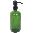 Glass Soap Dispenser Green 500ml (Pack of 6)