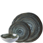 Rustico Stoneware Vintage Dinner Set 18 Piece
