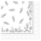 Swantex Aspen Festive Dinner Napkin 40cm 3ply White (Pack of 600)