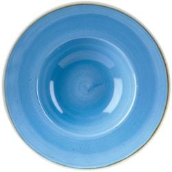 Churchill STONECAST Wide Rim Bowl Cornflower Blue Teller tief Porzellan 24 cm 