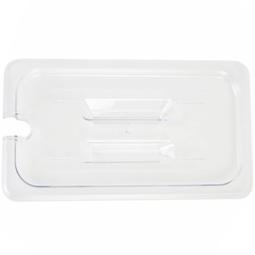 GN 1/3 Polycarbonate Gastronorm Lid Notched