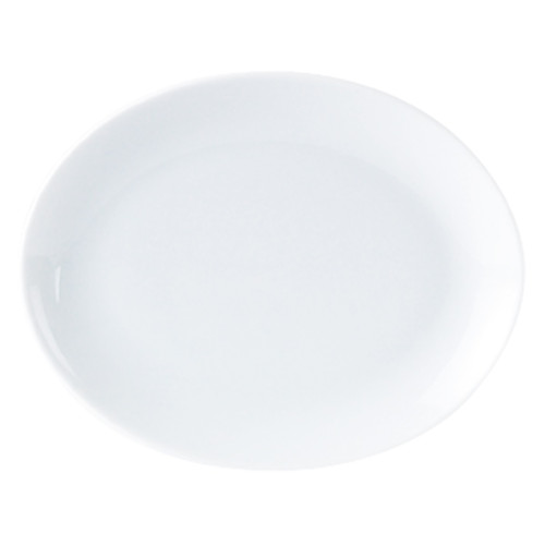 Porcelite Oval Plate 24cm/9.5inch x 6