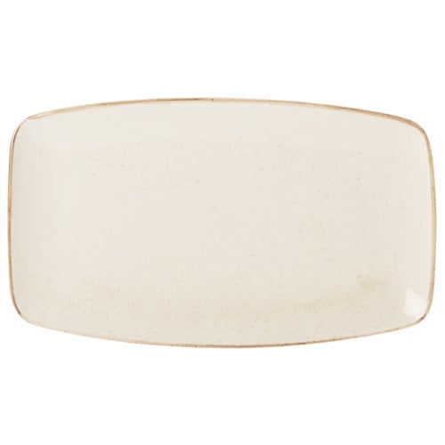 Seasons Oatmeal Rectangular Platter 31x18cm/122x7inch x 6