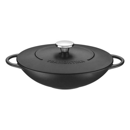Tramontina Cast Iron Wok 32cm/12.5