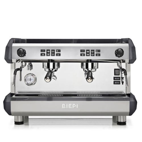 Biepi MC-E Espresso Coffee Machine Automatic 2 Group Black Stainless Steel