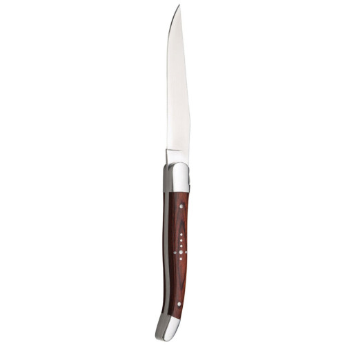 Laguiole Red Handled Steak Knife (Pack of 12)