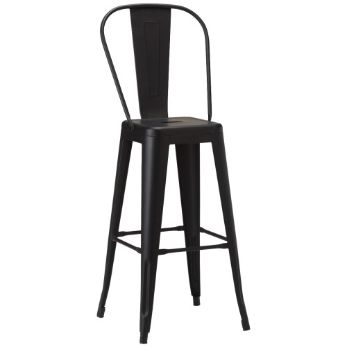 Artisano French Bistro Highchair Matt Black