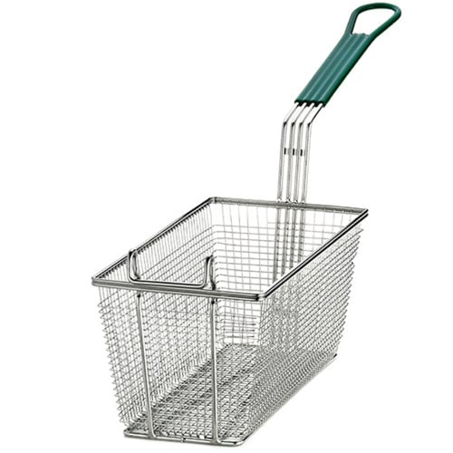 Fryer Basket Nickel Plated 33.5 x 16.5 x 15cm Green