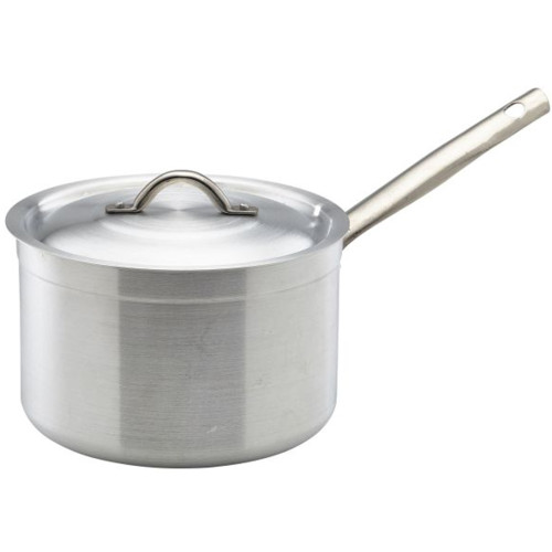 Genware Aluminium Saucepan & Lid 7 Litre