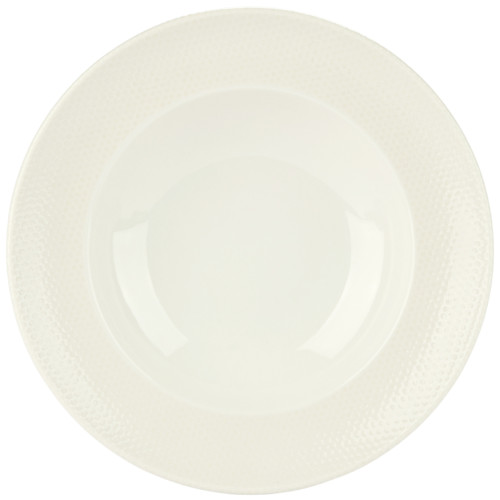 Embossed Prism Pasta Plate 25cm/10